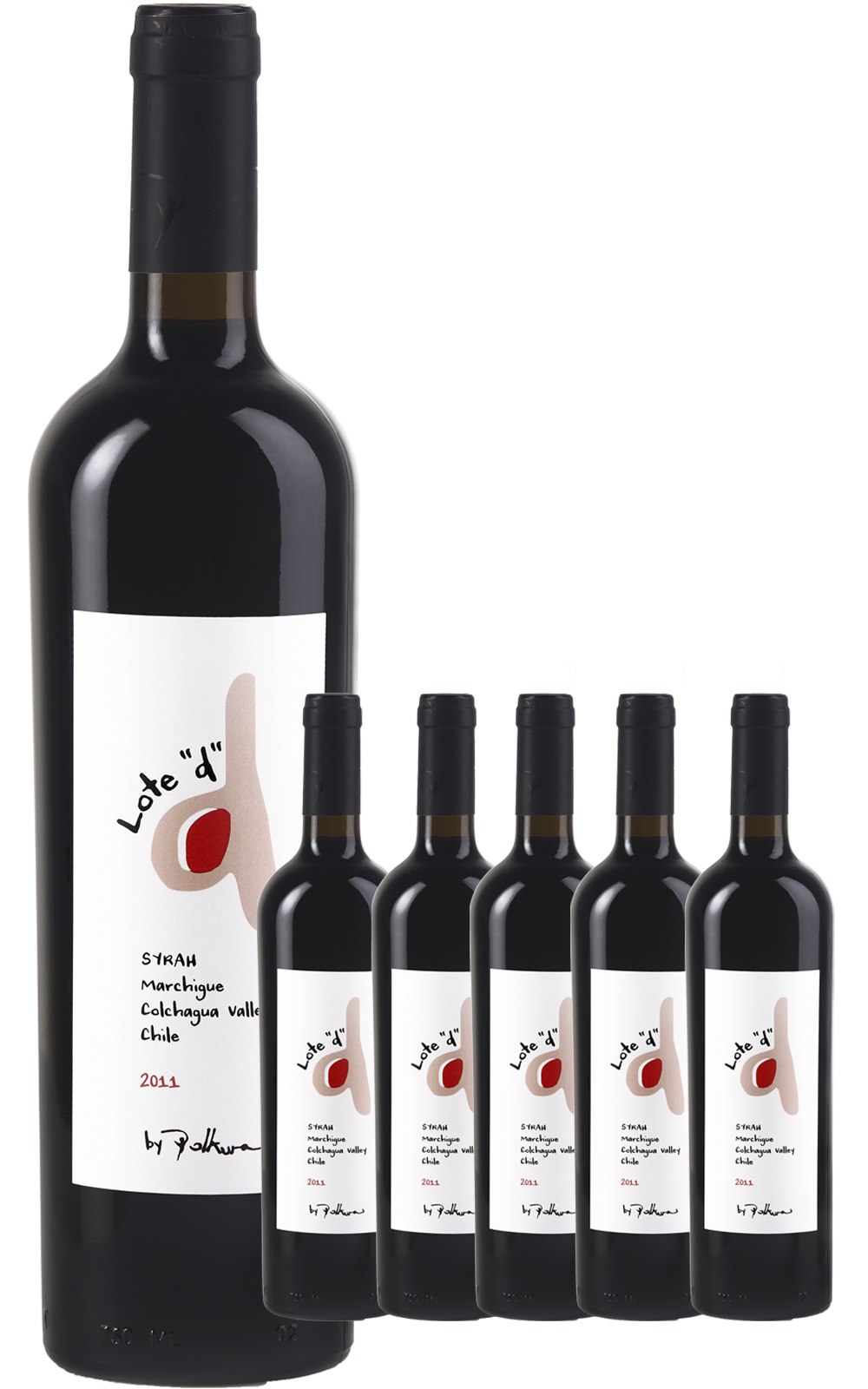 Lote D, Syrah caja x 6