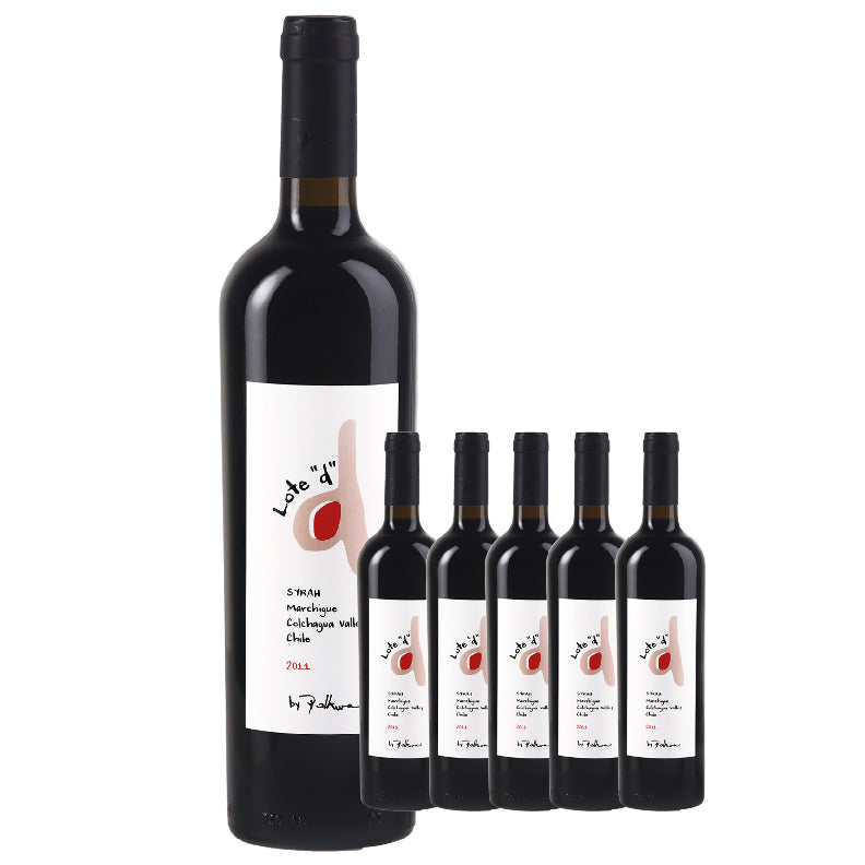 Lote D, Syrah caja x 6